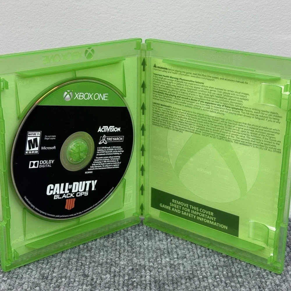 Call Of Duty: Black Ops 4‎ (Microsoft XBox One, 2018) Tested